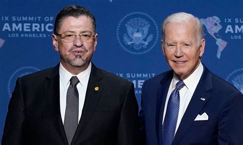 Biden Recibir Al Presidente De Costa Rica En La Casa Blanca