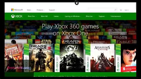 Xbox One Backwards Compatibility News Xbox 360 Youtube