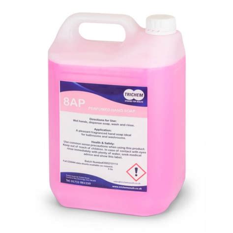 Pink Perfumed Hand Soap 5lt And 10x500ml