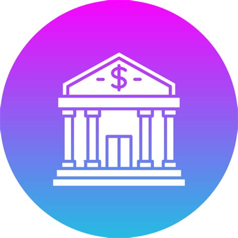 Bank Generic Flat Gradient Icon