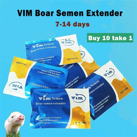 VIM Boar Semen Extender 7 14Days Pigs Semen Dilution Powder For