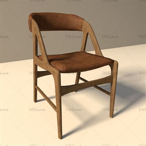 Traditional Chair 3d Model