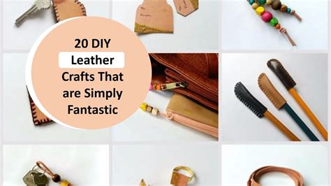 Diy Leather Crafts That Are Simply Fantastic Youtube