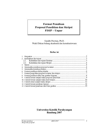 Detail Contoh Draft Proposal Skripsi Koleksi Nomer 30