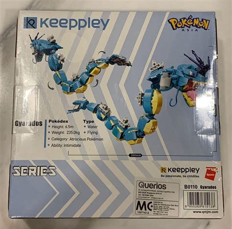 Keeppley Pokemon Gyarados Lego Hobbies And Toys Toys And Games On Carousell
