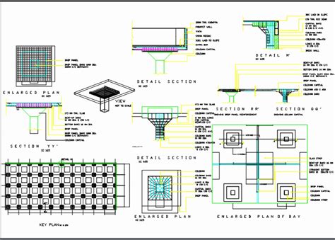 Details Reinforced Concrete Slab In Autocad Cad 23472 Kb Bibliocad