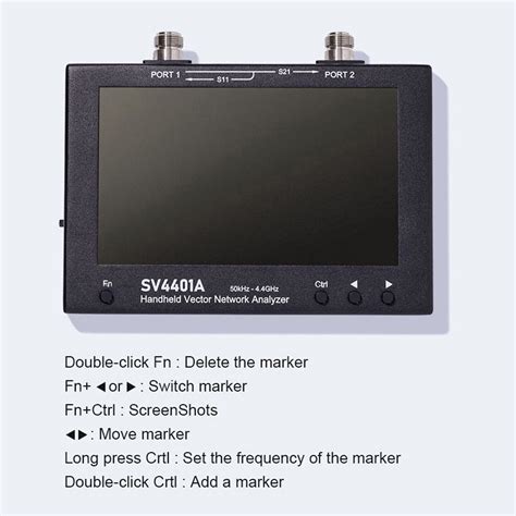 Buy Screen Vector Network Analyzer Sv A Khz Ghz Db Dynamic