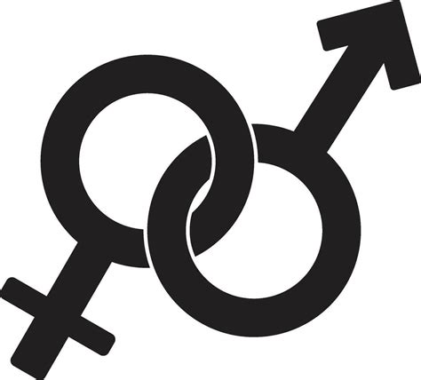 Straight Sex Symbol Icon Vector Image Vector Art At Vecteezy