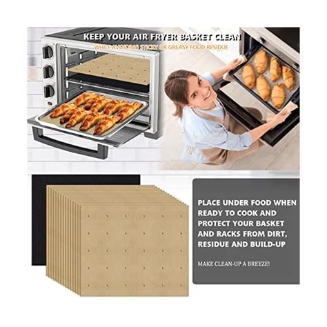 Wmkgg Pcs Unbleached Air Fryer Parchment Paper X Inch