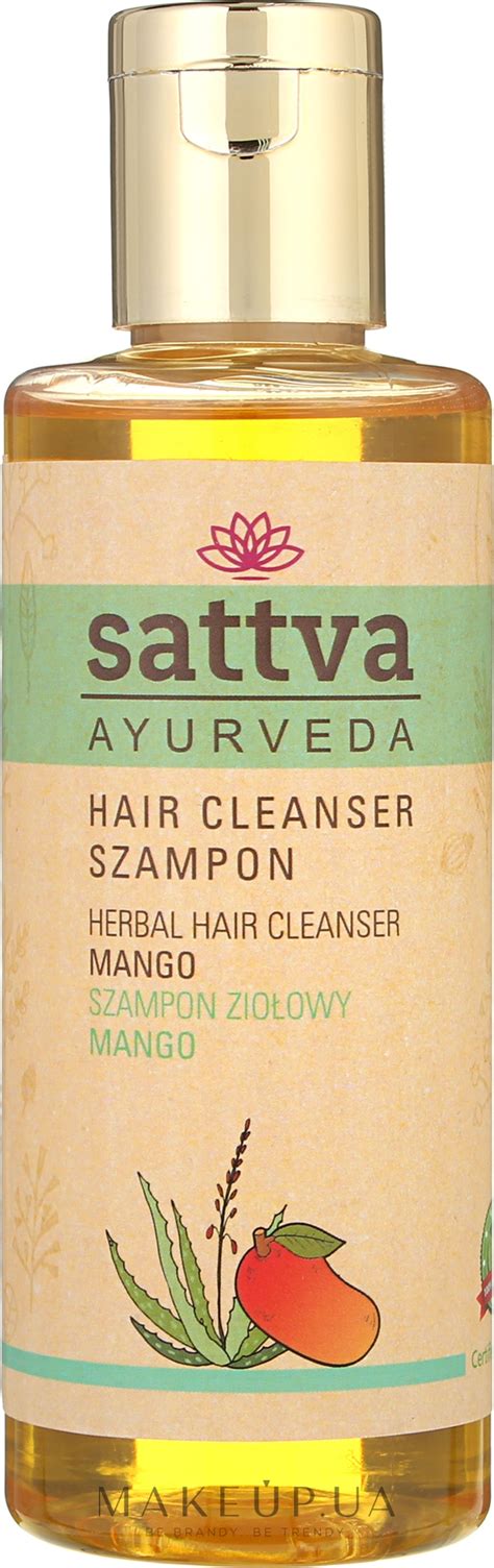 Sattva Ayurveda Mango Herbal Hair Cleanser Shampoo