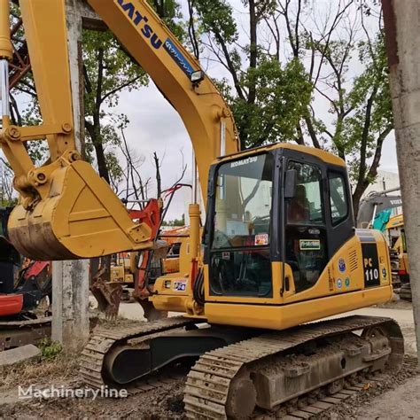 Komatsu PC110 7 Tracked Excavator For Sale China Hefei MB37851