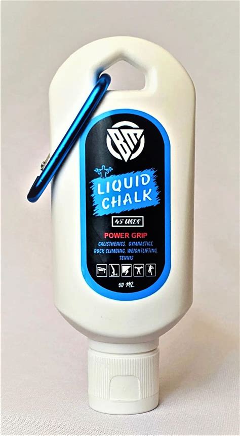 Buy Bodymechanicsglobal Liquid Gym Chalk White 50ml Superior Grip