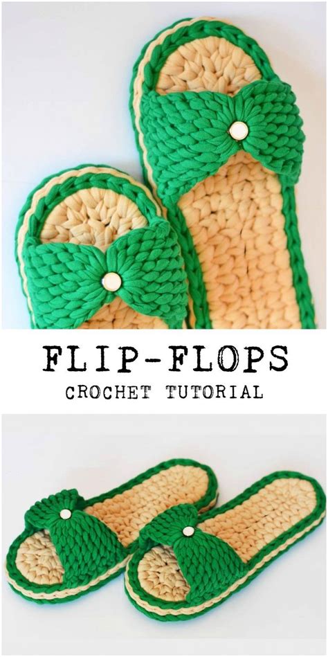 Beautiful Flip Flops Crochet Tutorial Crochet Flip Flop Pattern