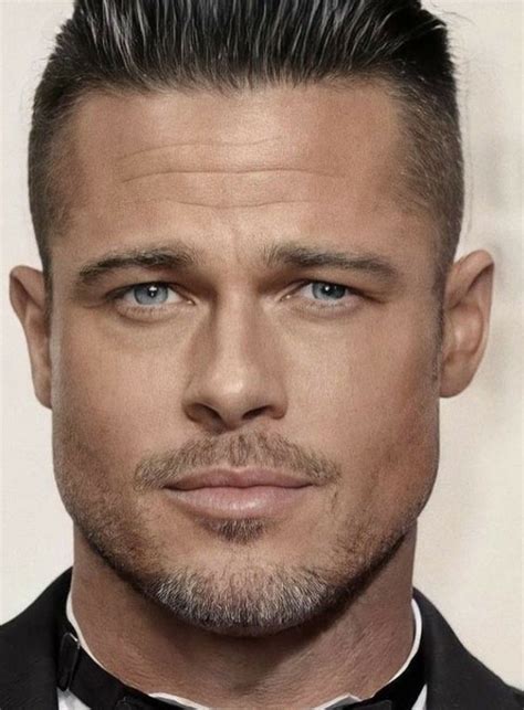 Men Haircut Styles Haircuts For Men Mens Hairstyles Brad Pitt Round