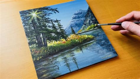 Acrylic Landscape Painting Acrylic Painting For Beginners 217