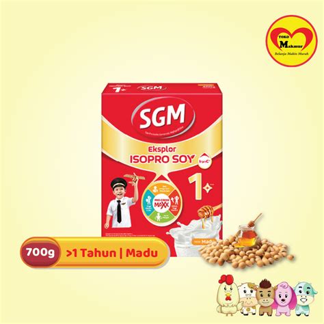 Jual Sgm Isopro Soy 1 Plus 1 5 Tahun Madu 700GR TOKO MAKMUR DUKUH