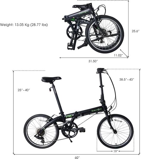 Dahon Vybe D Folding Bike Aluminium Frame A Cycles