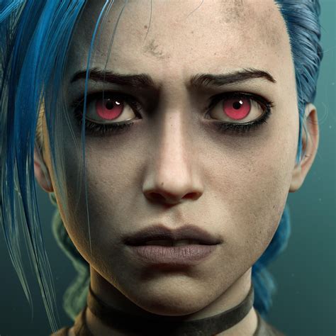 [no Spoilers] Jinx 3d Model Fanart Created By Me Hope You Like It