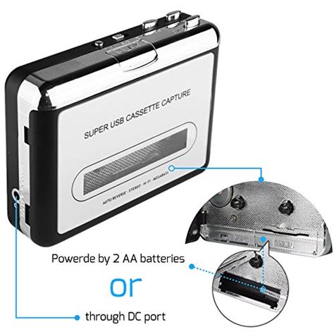 Digitnow Cassette Tape To Mp Cd Converter Via Usb Portable Usb