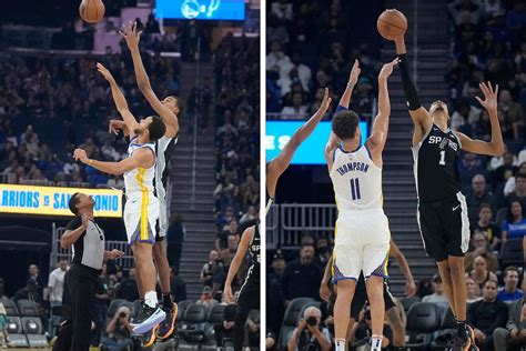 Victor Wembanyama Tips Off Against Steph Curry Makes Warriors Look