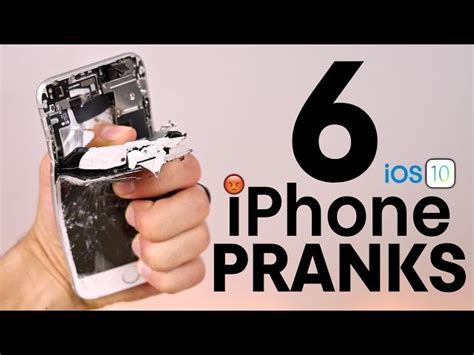 Tech News 6 Iphone Pranks To Piss Off Friends On Ios 10