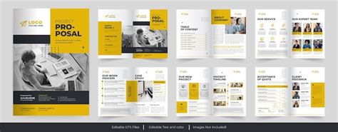 Premium Vector | Multipurpose Project Proposal or Business proposal ...