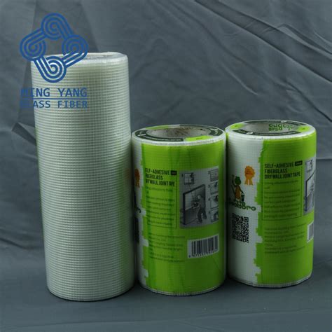 80ftx2 Drywall Cracks Fiberglass Mesh Joint Self Adhesive Tape Cloth Roller China Drywall