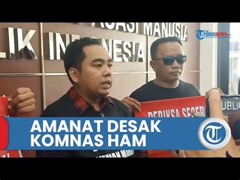 Aliansi Masyarakat Ntb Desak Komnas Ham Periksa Pelanggaran Ham Di Pt