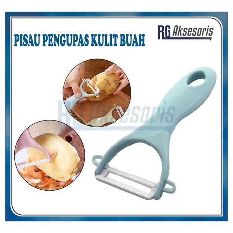 Jual RGAKSESORIS Pisau Kupas Kulit Buah Besar Mata Pisau Stainless