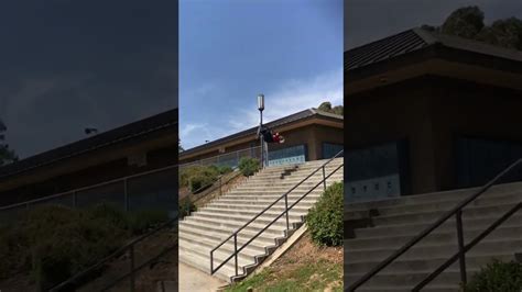 Perfect Scooter Back Flip Down Famous El Toro Stairs Viralhog Youtube