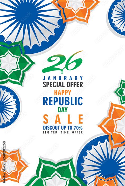 Happy Independence Day India Poster Design Stock Vector Adobe Stock