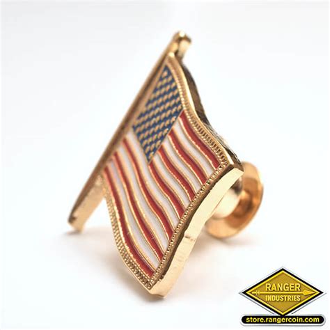 U.S.A. Flag Lapel Pin – Ranger Coin Store