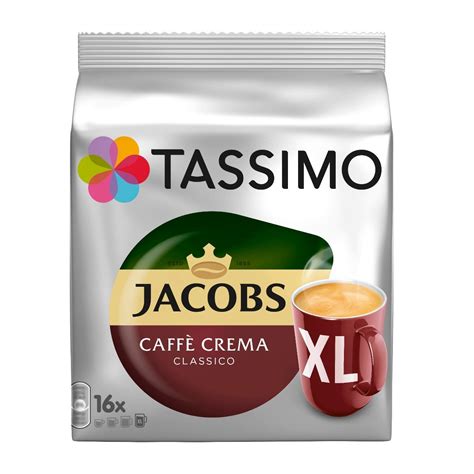 Capsule Jacobs Tassimo Caffe Crema Classico XL 16 Buc