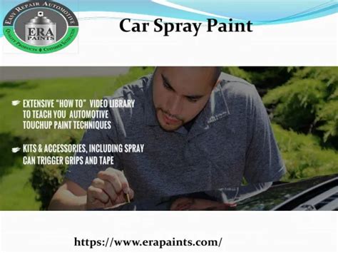 PPT - The Different Techniques of Spray Paint Application PowerPoint ...