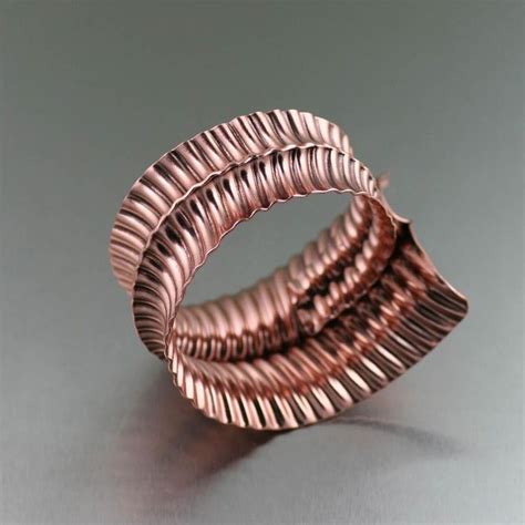 Pin By Alexandra Reis On Microfolding Copper Jewelry Handmade