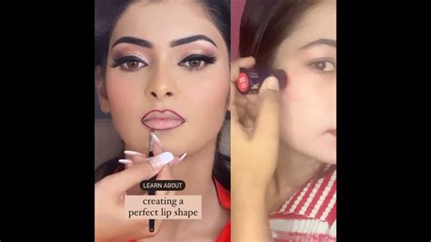 How To Apply Lipstick Properly And Give Perfect Shape To Lipslipstick Blush Youtube