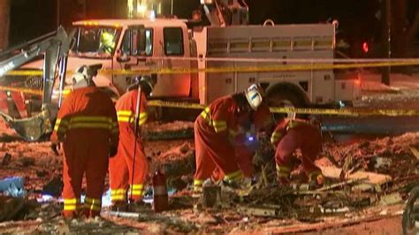 Official Explosion Flattens Home In Washington Dc Suburb Fox News