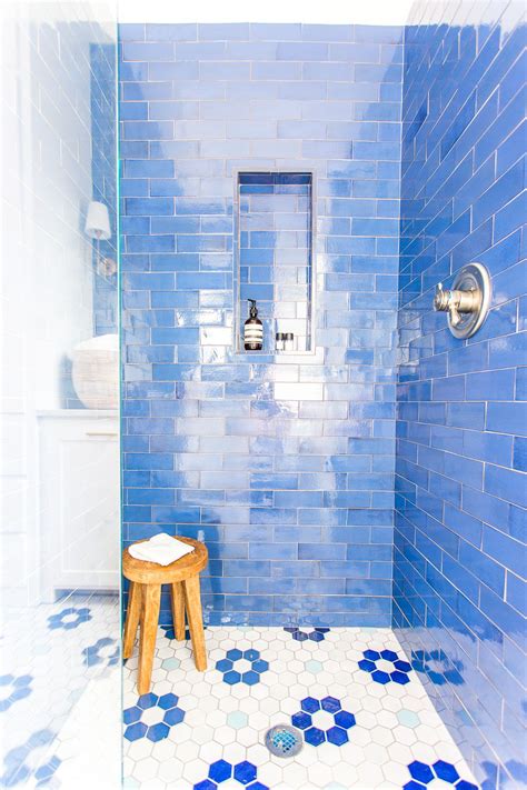 Bathroom Tiles Blue Colour Rispa