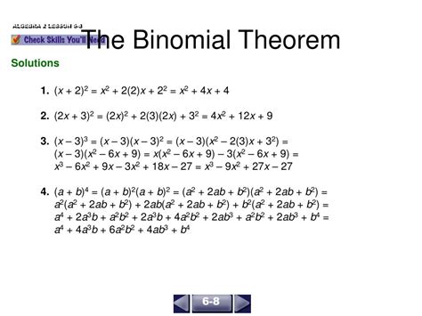 Ppt The Binomial Theorem Powerpoint Presentation Free Download Id 5697055