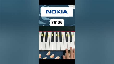 Nokia Tune Piano Tutorial Music Shorts Youtube