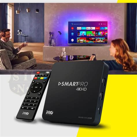 Tv Box 5g Transforme Sua Comum Em Smart 4k Mini Teclado Android 7 1