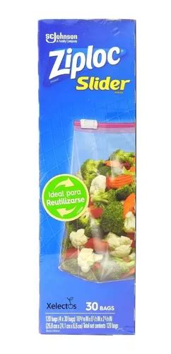 Pack De Bolsas Ziploc Slider Smart Zip Grandes Herméticas Envío gratis