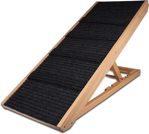 Amazon.com: Adjustable Dog Ramp for Bed - 40x15 Inch Folding Pet Ramp for Small, Medium, & Large ...