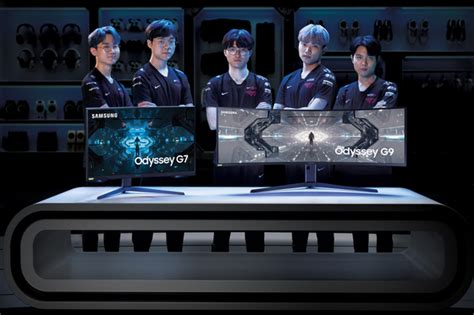 Faker And The T1 Team To Exclusively Use Samsung Monitors