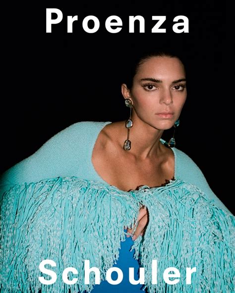 Kendall Jenner Proenza Schouler Spring Campaign