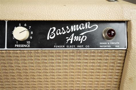 1964 Fender Bassman 6g6 B Cab Rare Export Model