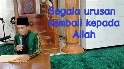 Ustadz Mukti Ali Kuliah Subuh Ramadhan Senin 1 42024 YouTube