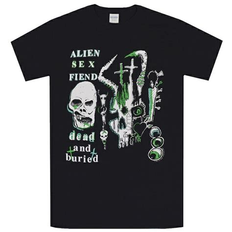 楽天市場ALIEN SEX FIEND エイリアンセックスフィーンド Dead And Buried TシャツGEEKHEAD