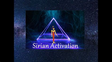 Sirian ACTIVATION Light Codes YouTube