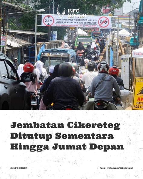 Jembatan Cikereteg Ditutup Sementara Hingga Jumat Depan Atmago